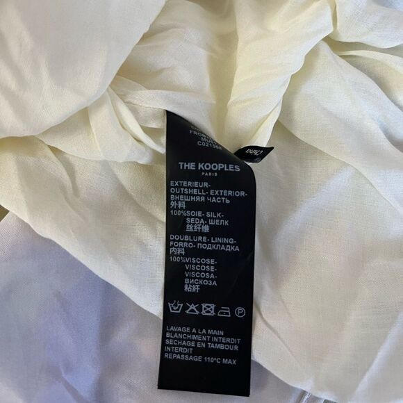 THE KOOPLES
Tie-dye Silk Open back maxi  Dress NWT Size 4 = US 10 - Picture 7 of 16